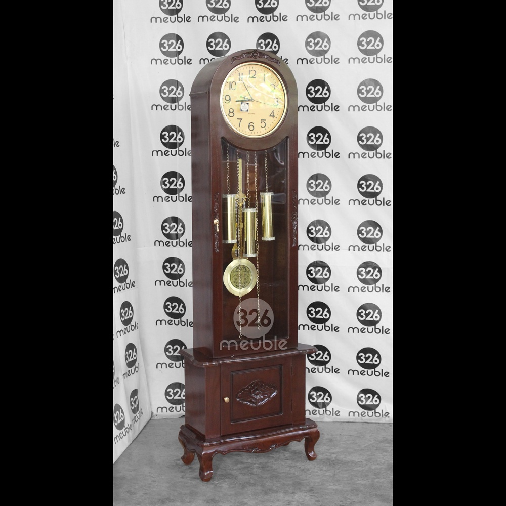 Lemari Jam Hias Jati Napoleon, Almari Jam Hias Mebel Jepara
