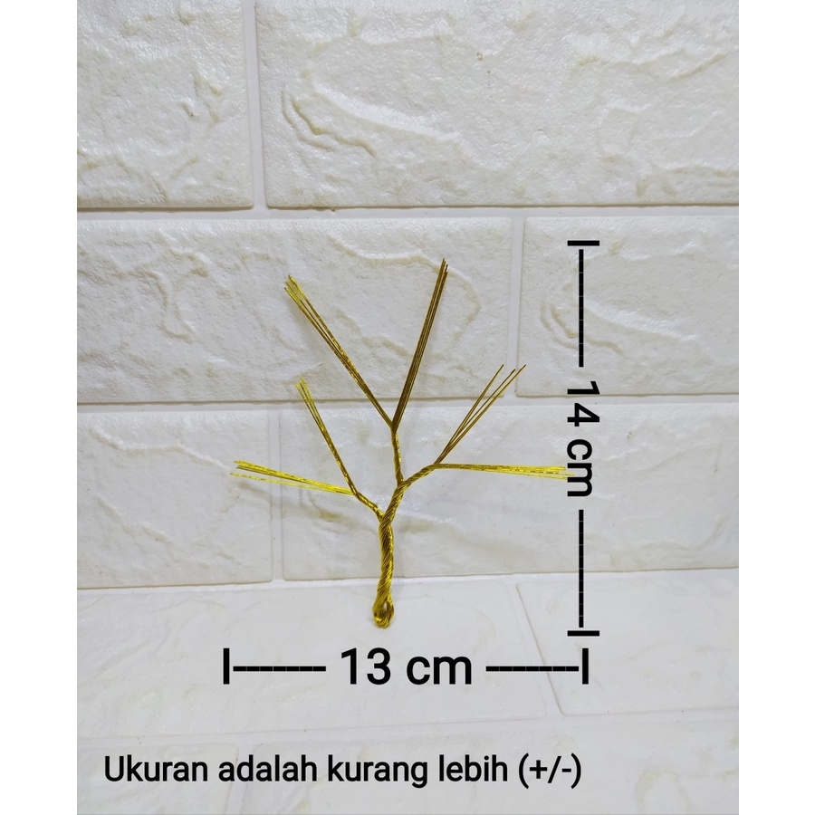 Kawat Pohon dasar Bonsai Mini Siap pakai