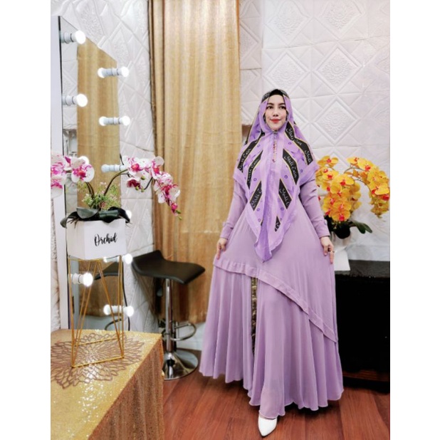 DRESS ALAYA VOLL 4 PREMIUM SET*Original 
_By : Yodizein Syari_