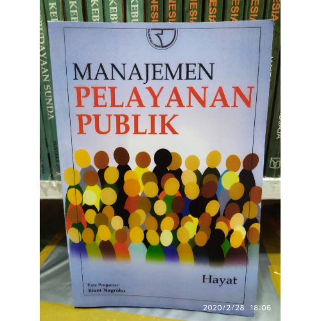 Jual MANAJEMEN PELAYANAN PUBLIK By Hayat | Shopee Indonesia