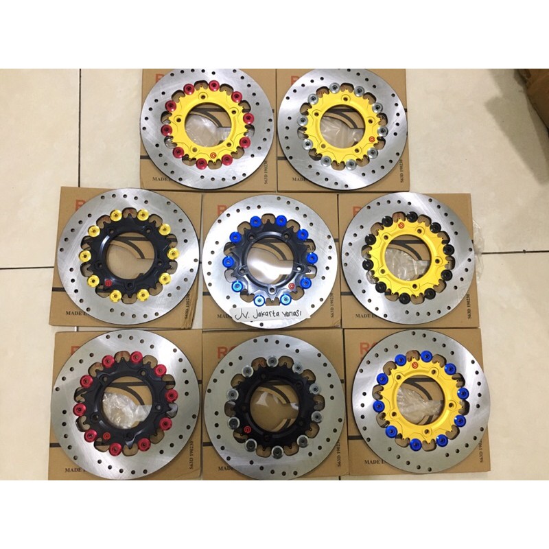 Disk/Disc/Disc Brake ROTOR BREMBO disc piringan cakram floating 220mm vario 150 new full floating