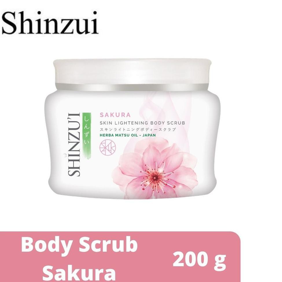 Shinzui Skin Lightening Body Scrub 200gr