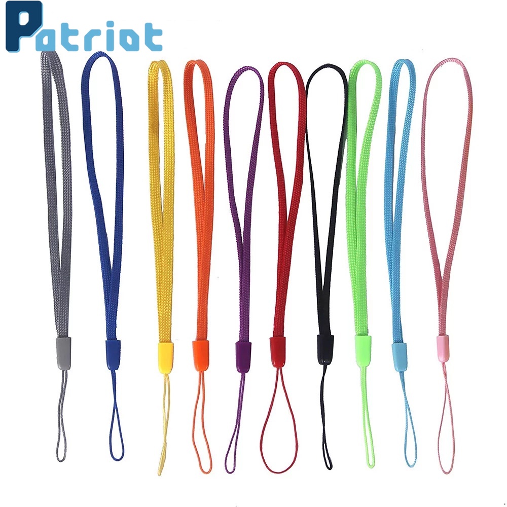 1pc Tali Lanyard Pergelangan Tangan Bahan Nilon Untuk Usb Flash Drive Ponsel Gantungan Kunci