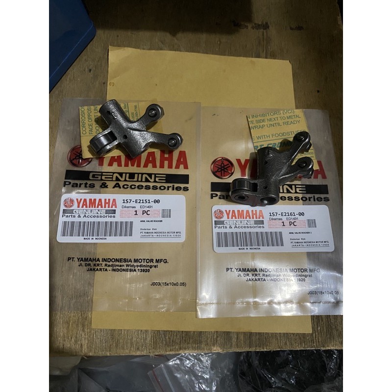 Templar Pelatuk Klep Arm Valve Rocker IN & EX Yamaha Jupiter MX Vixion R15 Old V2 Part YGP 1S7-E2151