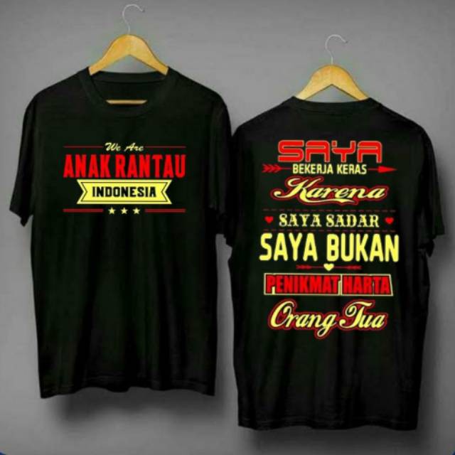 Kaos anak rantau we are anak rantau