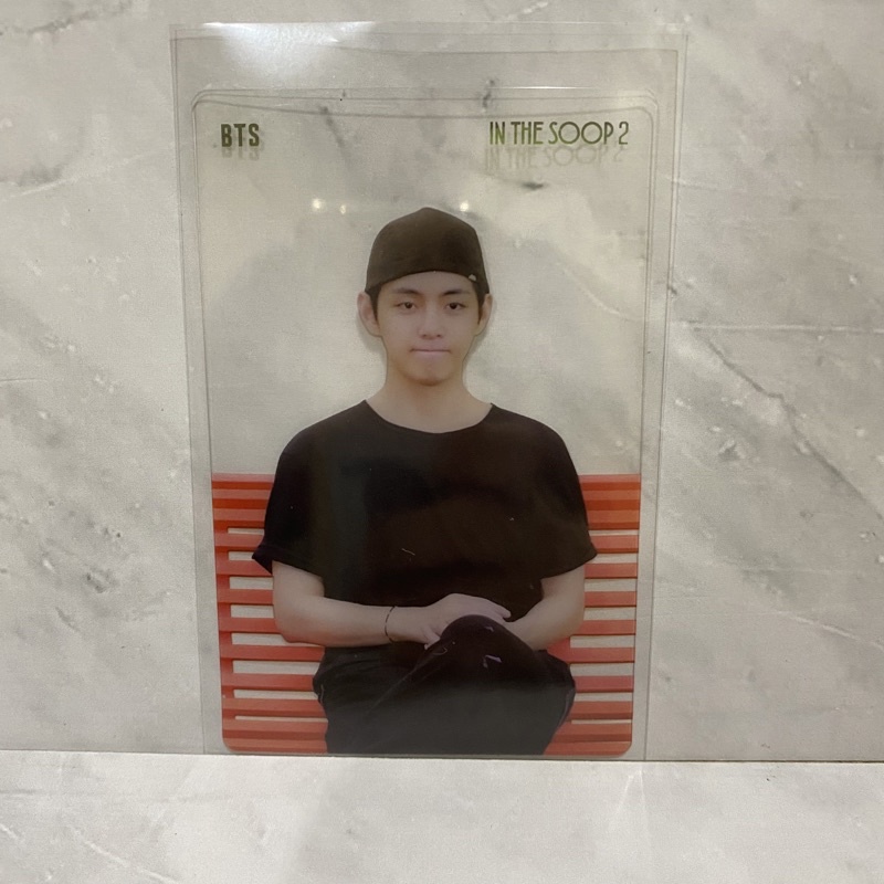 BTS in the soop 2 its 2 its2 clear photocard size mini photocard mpc taehyung v | dalmajung sys lys 