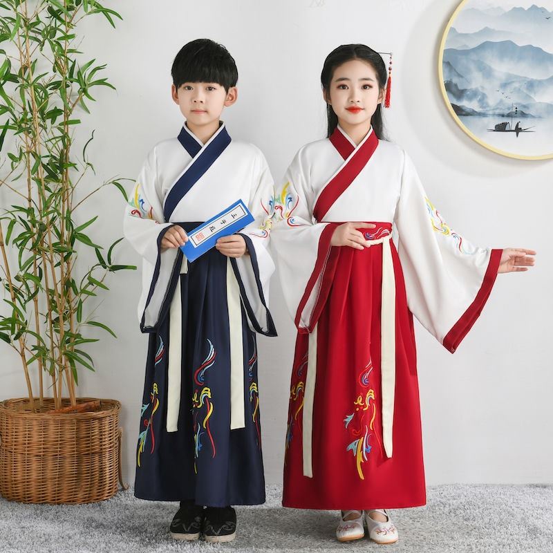 Children's ancient costume Hanfu boys' Sinology Costume Girls' Chinese style primary school students