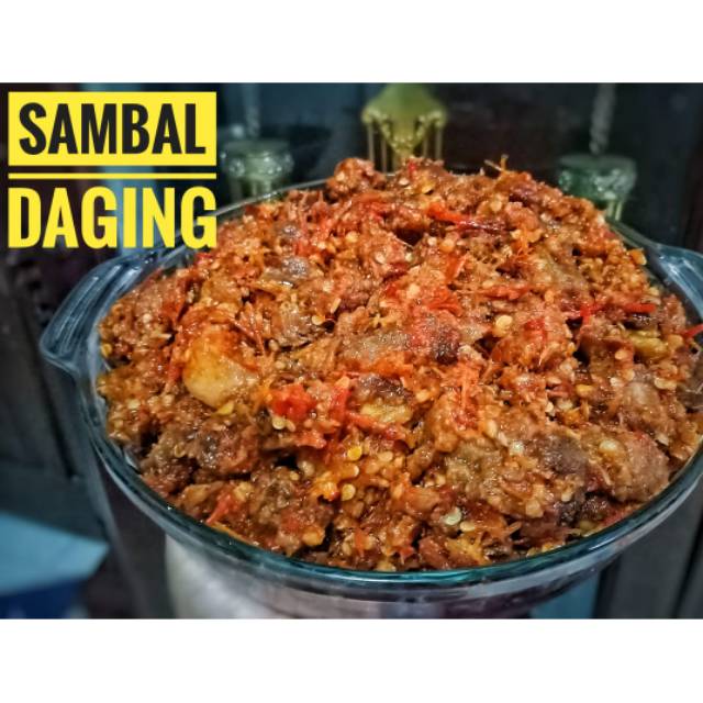 

Sambal daging uwenakk nampolll