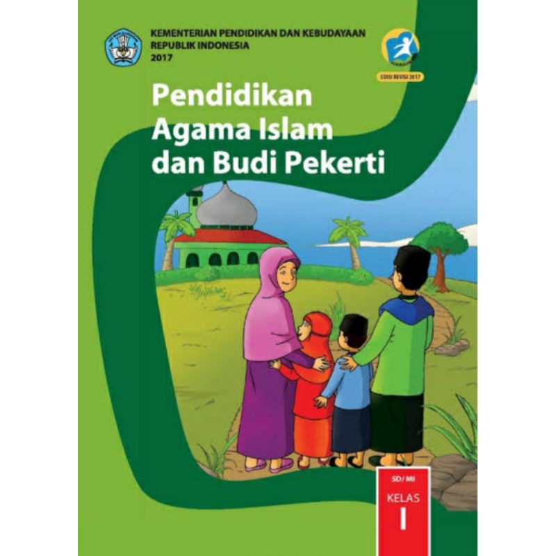Buku Pelajaran SD / MI Tematik Kelas 1 Tema 1, 2, 3, 4, 5, 6, 7, 8 dan Agama Islam-Agama Islam Kelas 1