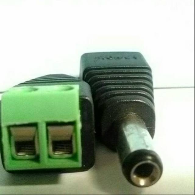 Jack DC Male CCTV / Konektor DC CCTV Male