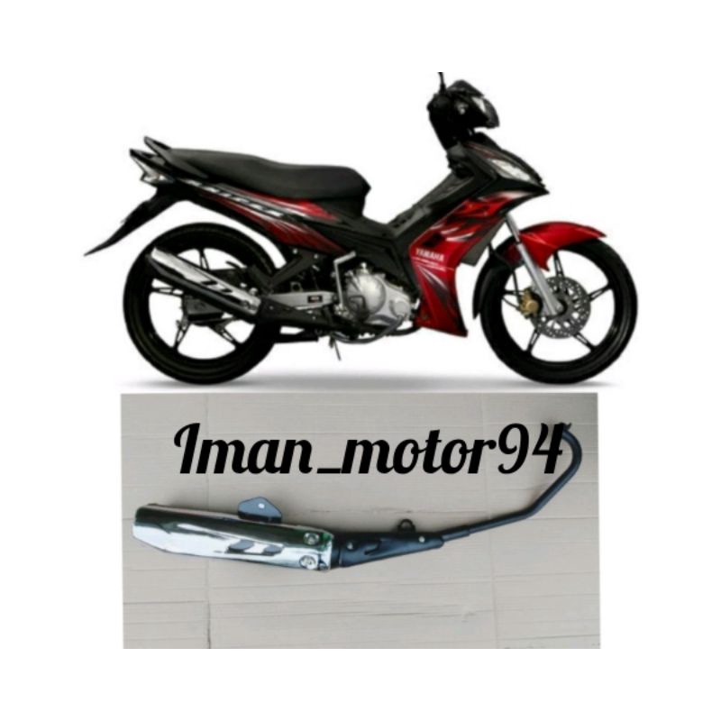 knalpot standart jupiter mx lama old keluaran 2005 2010