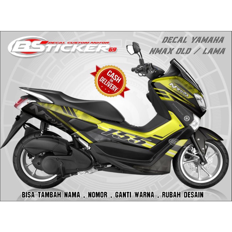 DECAL STIKER nmax old stiker Yamaha nmax