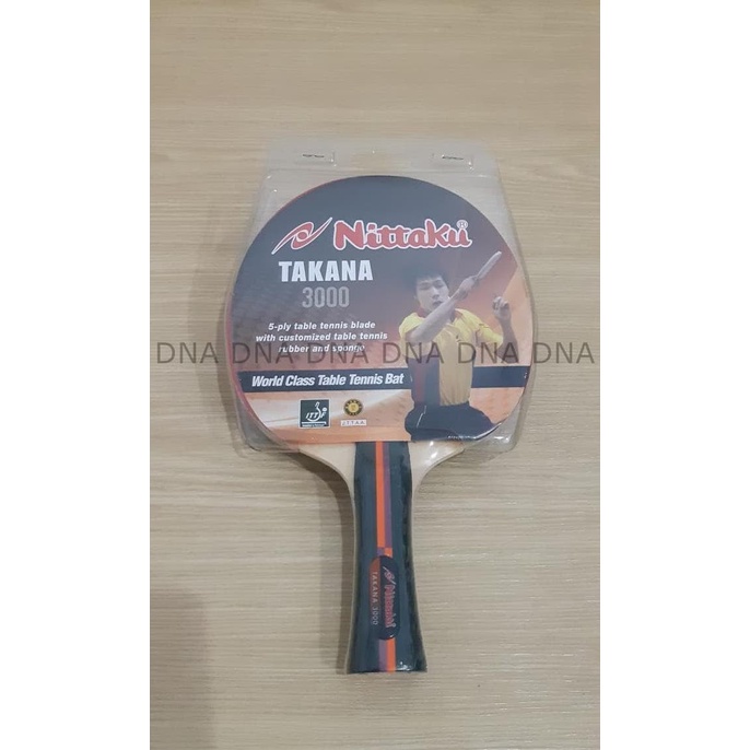 Bat / Bet Pingpong / Bet Tenis Meja Nittaku TAKANA 3000 - ORIGINAL