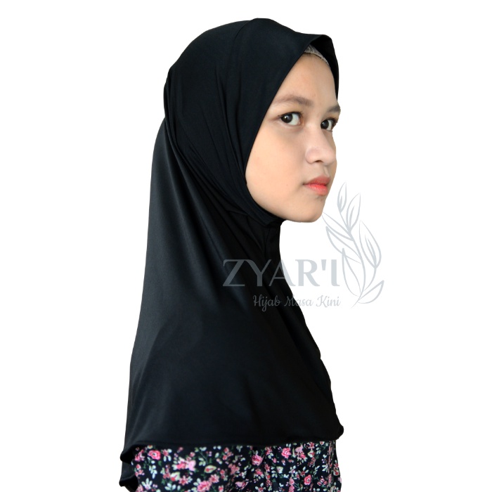 Hijab Sport Jilbab Simple Daily Non Pad / Hijab Sport Daily / Hijab Voli / Jilbab Olahraga-4