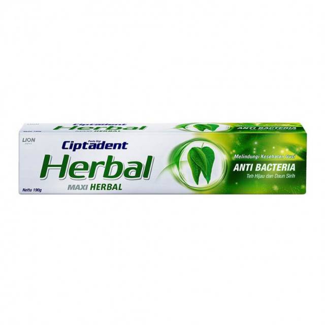 Ciptadent Herbal Anti Bacteria 190 Gr Shopee Indonesia