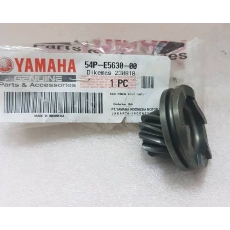 KICK PINION GEAR GIR GIGI SELAH SELAHAN FINO GRANDE MIO GT XRIDE 115 ASLI ORI YAMAHA 54P E5630 00