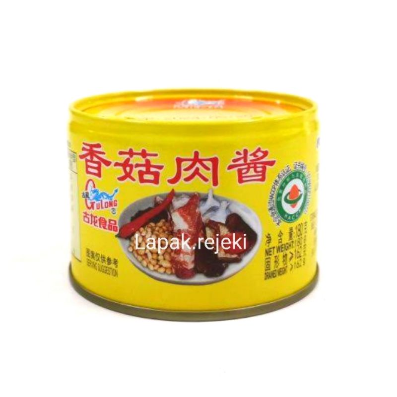 

Baciu Gulong Kaleng / Pork Mince With Bean Paste 180Gr / Ba Ciu / Bak Ciu [ NON HALAL ]