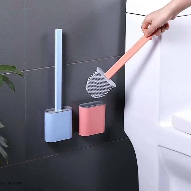 SIKAT WC SILIKON - PEMBERSIH TOILET WC - TOILET BRUSH AESTHETIC