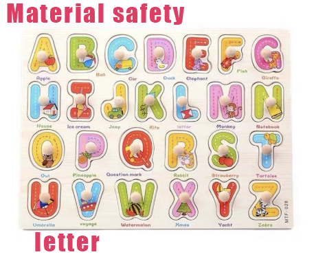 PUZZLE KAYU EDUKASI  | ALPHABET ANGKA HIJAIYAH HEWAN GEOMETRI BENTUK | PUZZLE ANAK-7