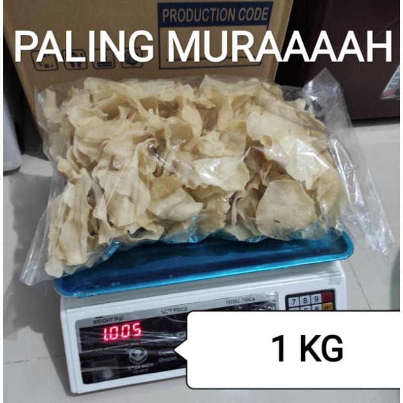 

Kerupuk Gadung Mentah Kiloan / Kerupuk gadung Tipis superr renyah Per kg