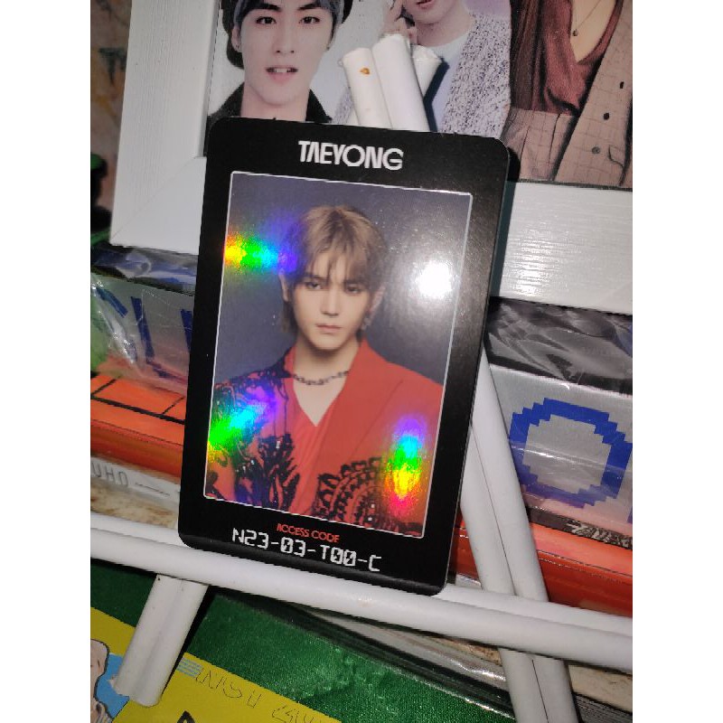 ACCESS CARD TAEYONG, PC JAEMIN & ID CARD SHOTARO NCT  ver Departure