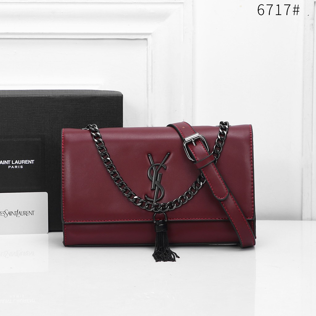 YSL Kate Tassel Chain #6717.MJ210 TAS SELEMPANG WANITA BATAM IMPORT PREMIUM