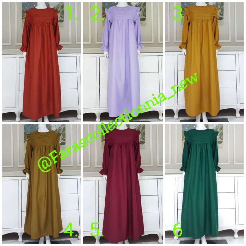 Gamis  Katun Ima Tuyobo Ori By Edness Kayla