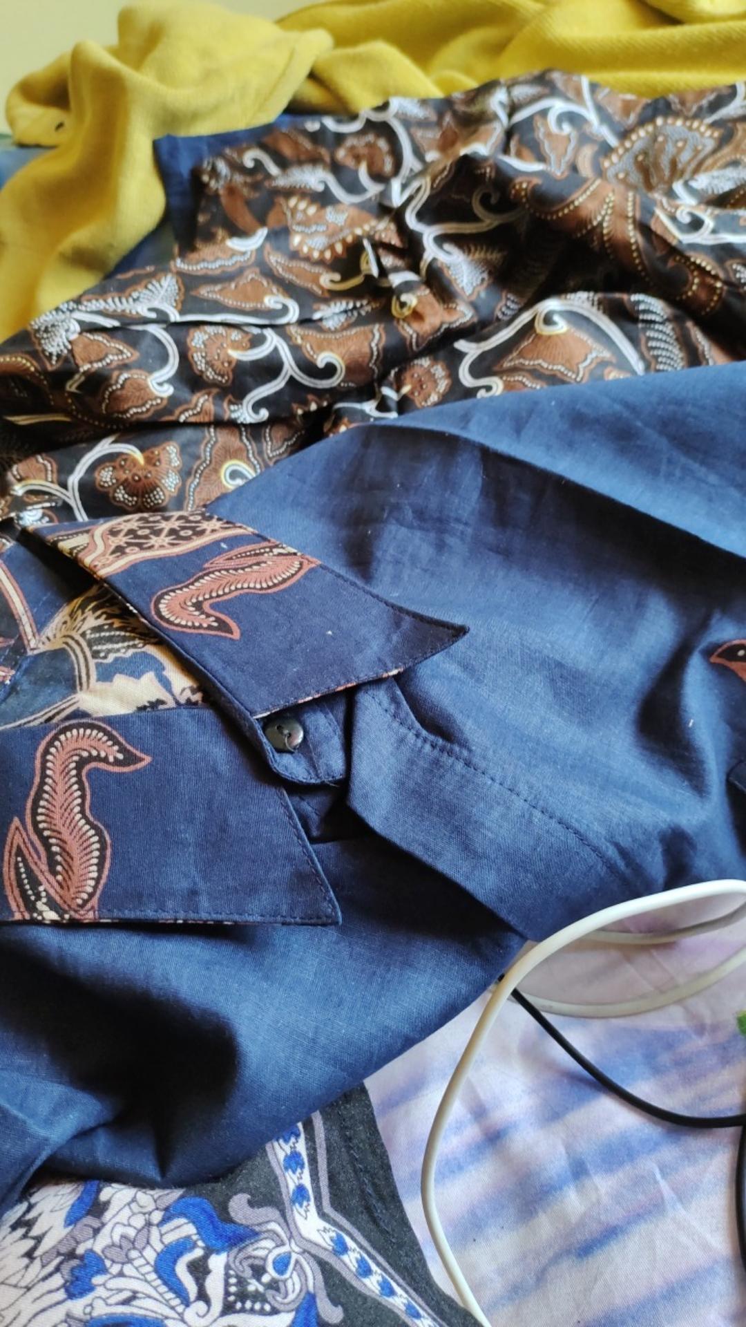 Set Couple Mika Dusty ---- Batik Couple Rossa Batik Brokat Modern Kebaya Kekinian