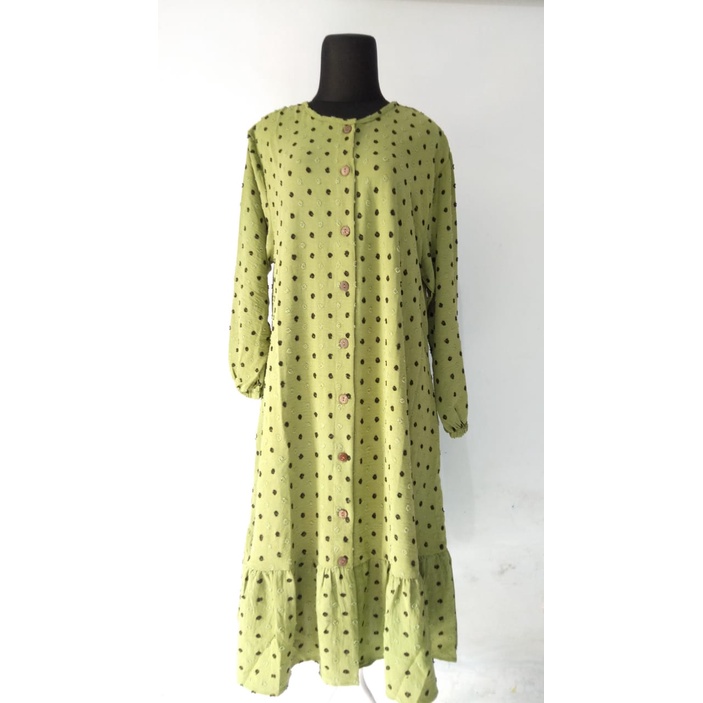 GIHAZA MIDI CRINKLE RUBI