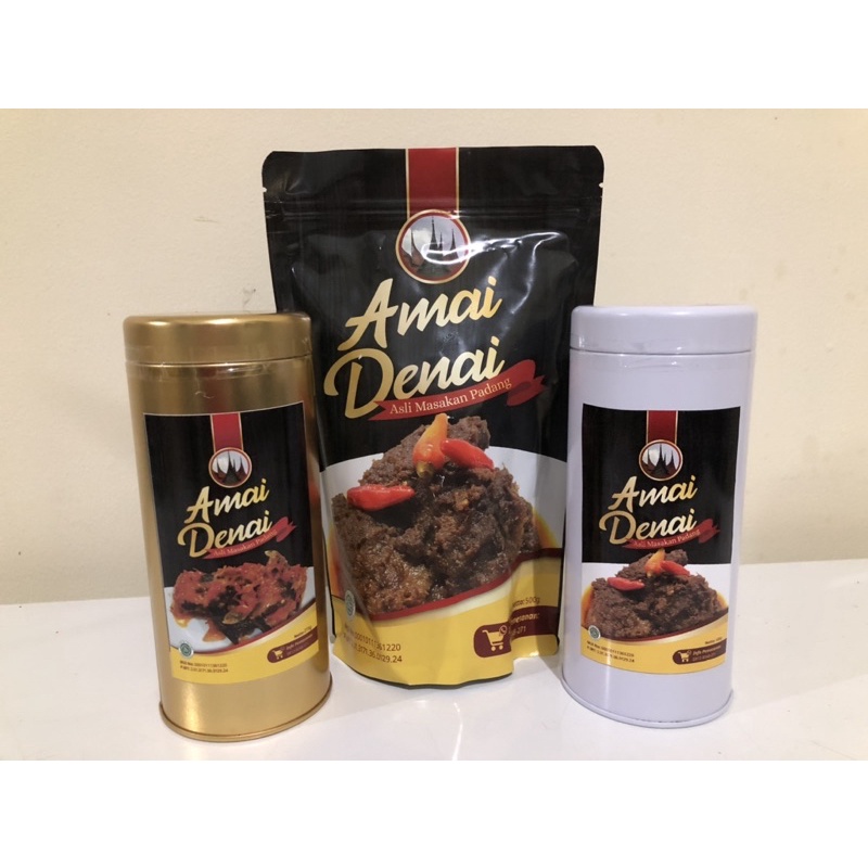 

RENDANG DAGING SAPI 550 gr