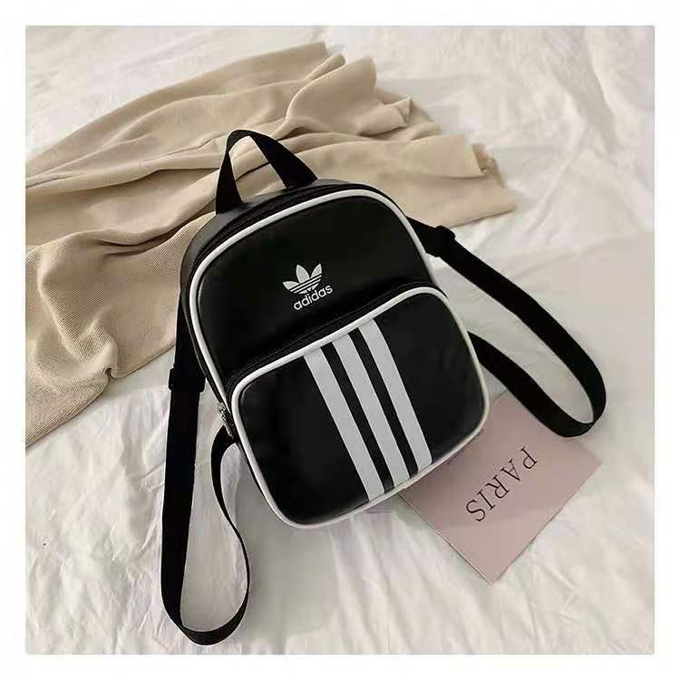 [✅BISA COD] SANTIAGO STRIPES MINI BACKPACK 9019 (REAL PICTURE)