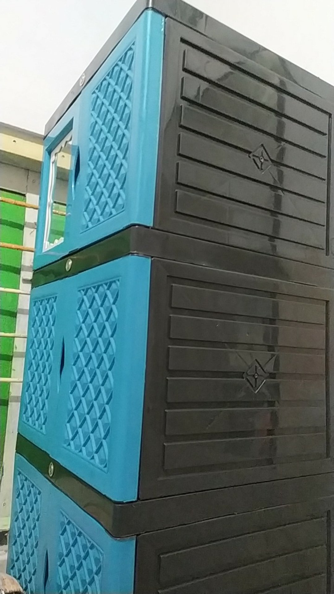 Lemari Plastik Aquose Mini Ssn 4 Plus Kaca