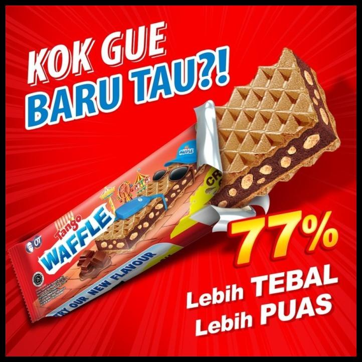 

Tango Waffle Cranch Chox 7 Gram - ( Harga 1 Karton Isi 10 Box )