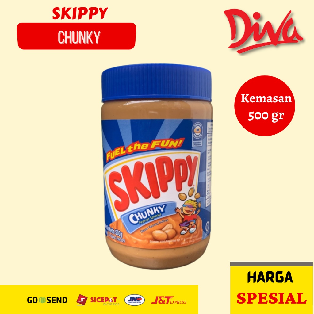 

Skippy Chunky 500gr | Selai Kacang Chunky