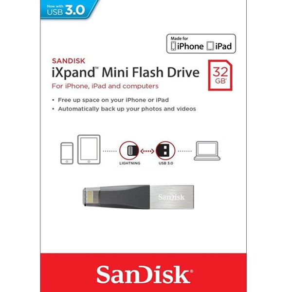 SanDisk IXpand Mini 32GB OTG Flash Drive