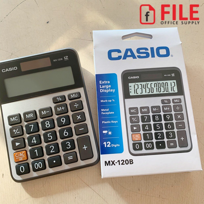 

Kalkulator / Calculator 12 Digit Casio MX-120B