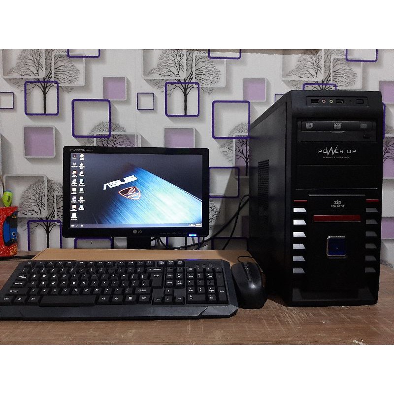 cpu komputer i5 ram 8gb 1set desain grafis/ admin onlineshop/kantoran