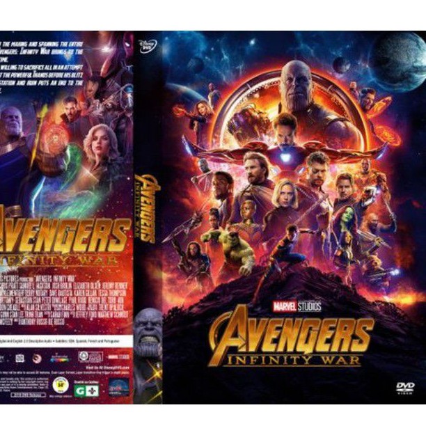 Jual Kaset Film Superhero Avenger Infinity War Full Movie Indonesia Shopee Indonesia