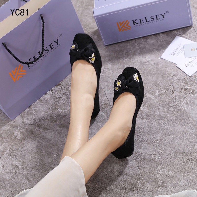 NICOLE SEPATU WANITA FLAT SHOES KELSEY YC81