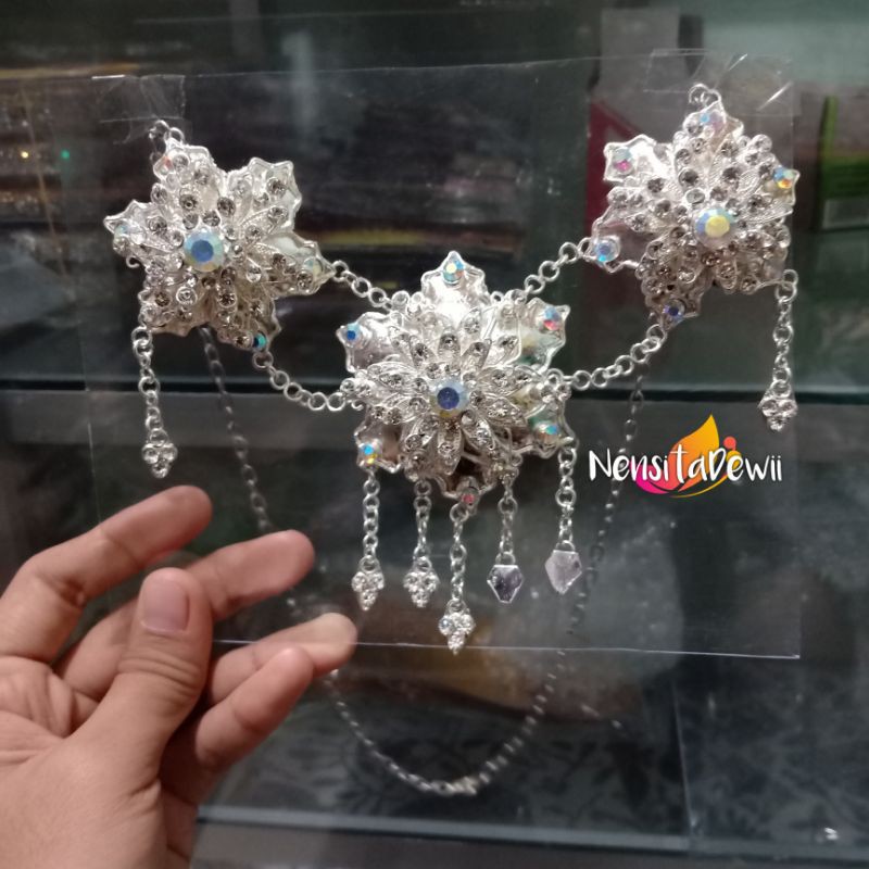 Kalung Pengantin Cantik / Motif Anggrek