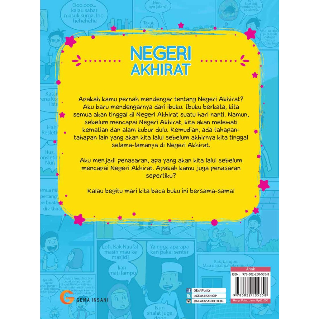 Buku Negeri Akhirat - Gema Insani 100% Original