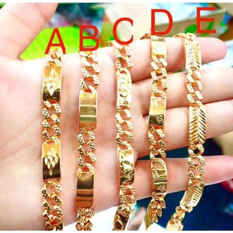 gelang sisik plat dewasa