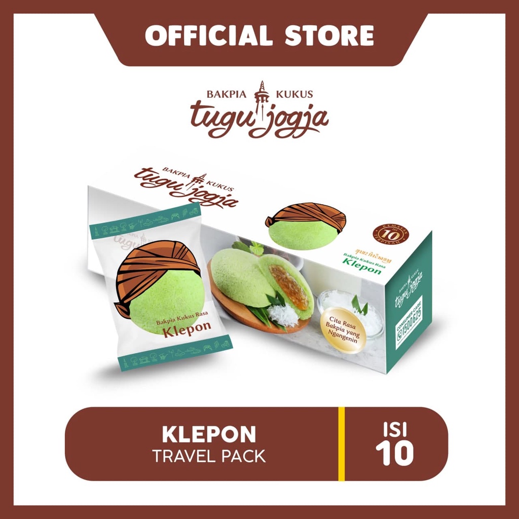 

Klepon - Travel Pack Isi 10