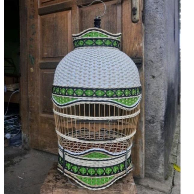 (MENARIK) Sangkar Perkutut Rotan premium termurah