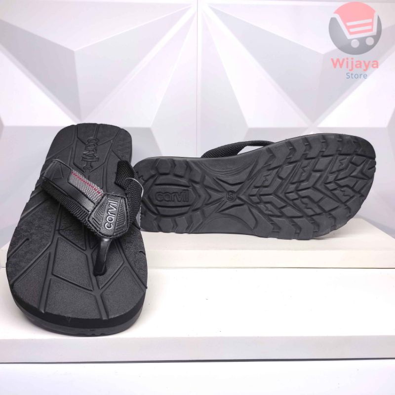 Sandal Pria Carvil Original Sendal Jepit Cowok Laki-Laki Desain Modern dan Berkualitas Tetap yang Terbaik ALESSIO ANZIO ADDIANT GATHARA BELASCO