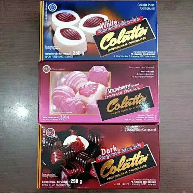 

Coklat Collata batangan / coklat kue / coklat blok / coklat Collata