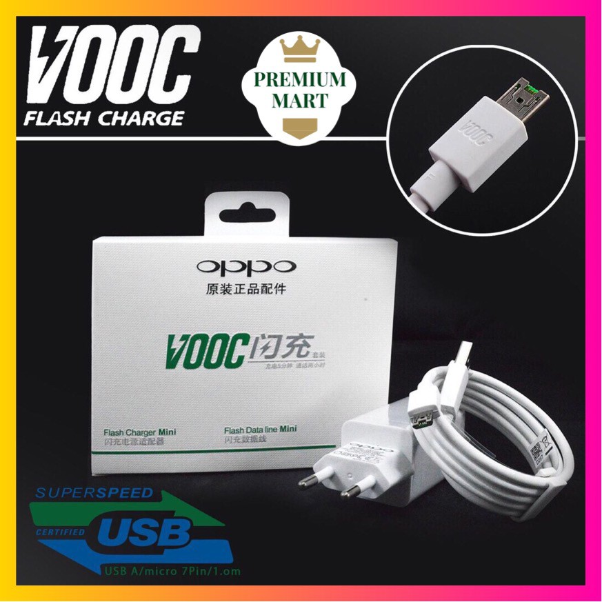 Charger OPPO VOOC 2Ampere Flash Charge