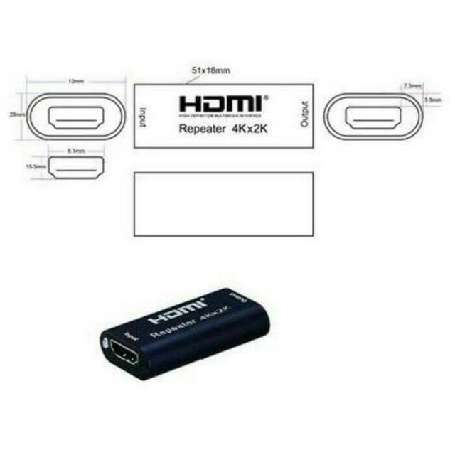 HDMI REPEATER 4K