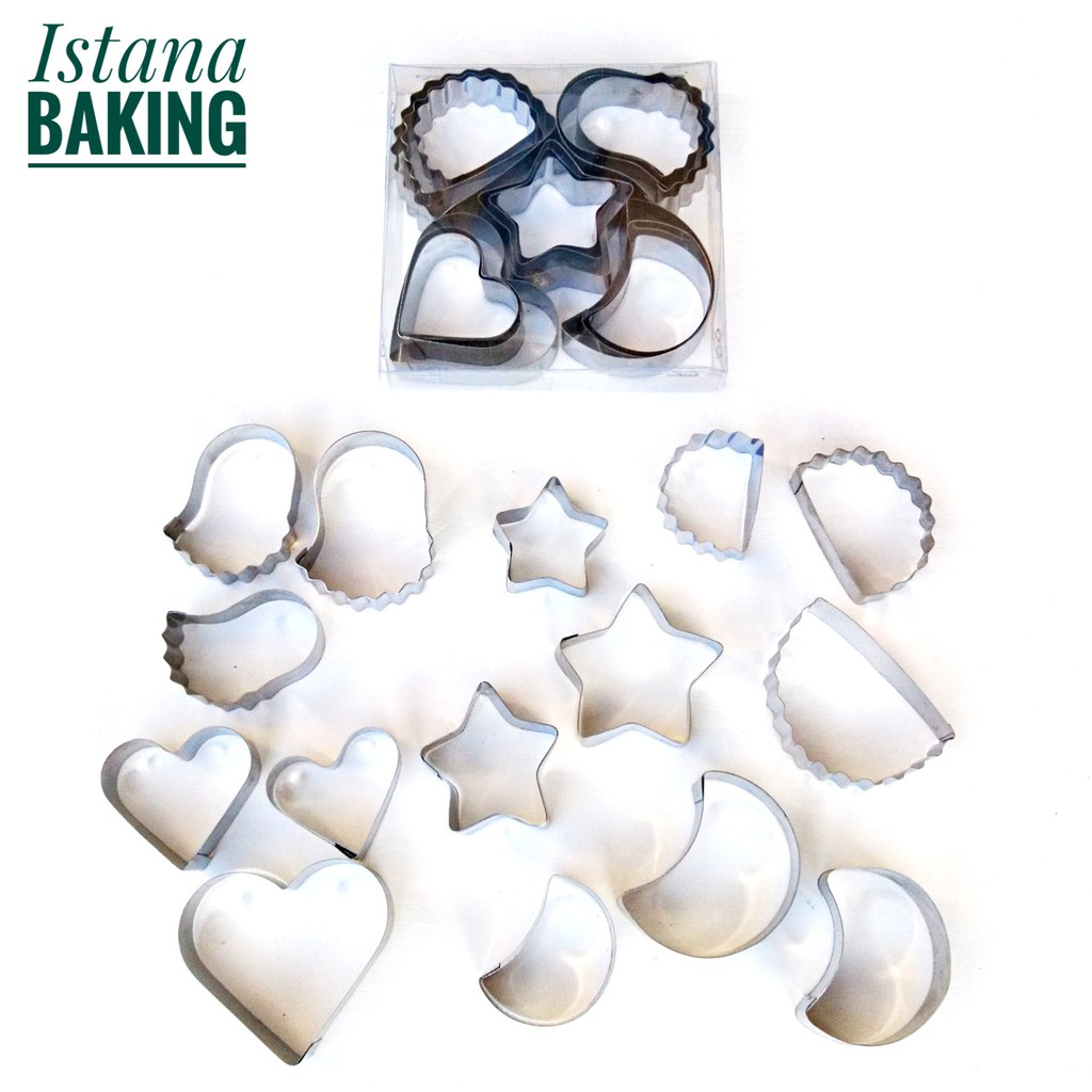 Cetakan kue kering cookie cutter set