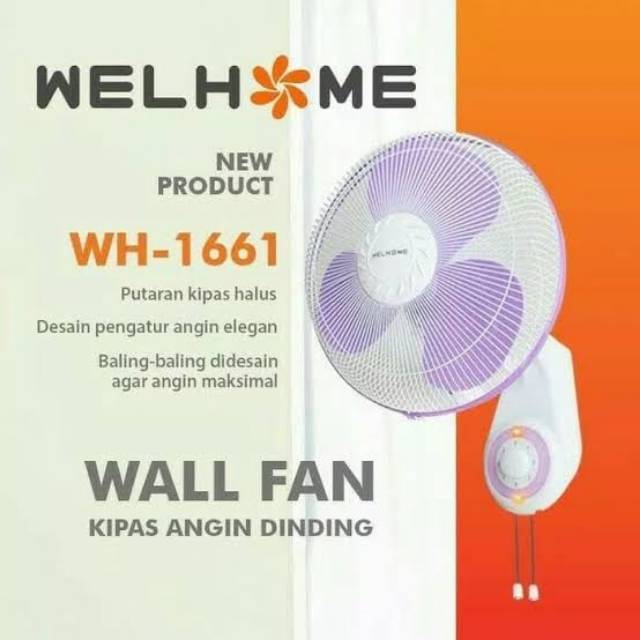 Kipas angin dinding welhome